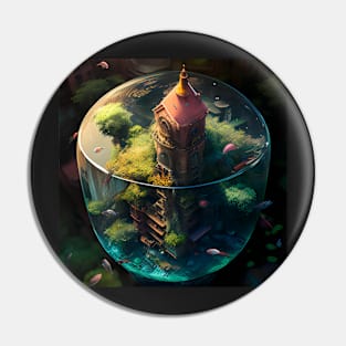 Fantasy Aquarium Pin