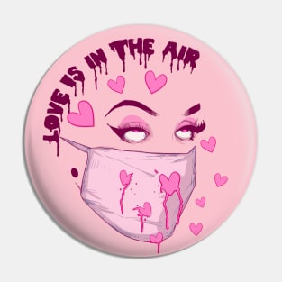 Love Is In The Air Pin