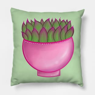 Succulent (No text) Pillow