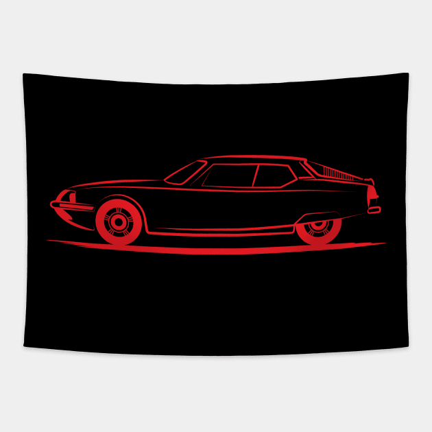 Citroen SM Tapestry by PauHanaDesign