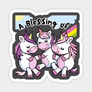 Blessing of Unicorns Magnet