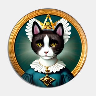 Cats of the Occult XIII Pin