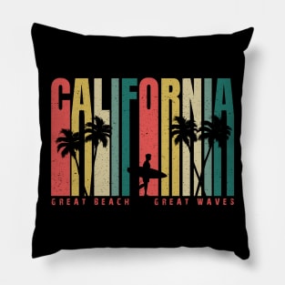 California Beach Pillow