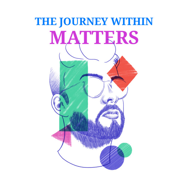 Discover The Journey Within Matters - Mental Health Month - Mental Health Month - T-Shirt