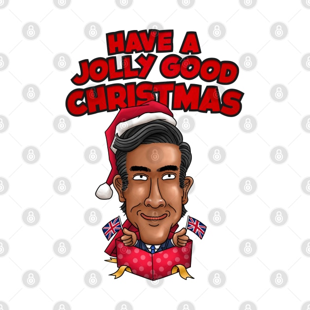 Rishi Sunak Have A Jolly Good Christmas by Takeda_Art