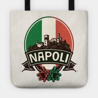 Napoli, Italia - Retro Italian Region Design Tote