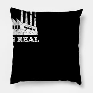 Climate change is real Pillow