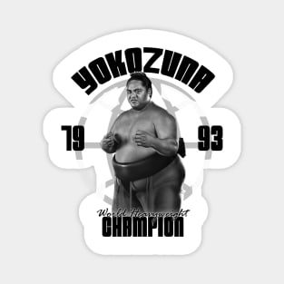 1993 World Champion Rodney Anoa'i (vintage BW) Magnet