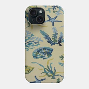 Seashell Underwater Art Phone Case