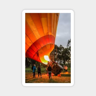 Hot Air Balloon, Yarra Valley, Victoria, Australia. Magnet