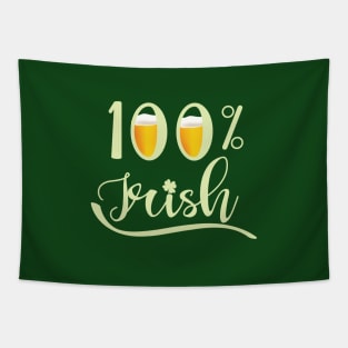 100% Irish_light lettering Tapestry