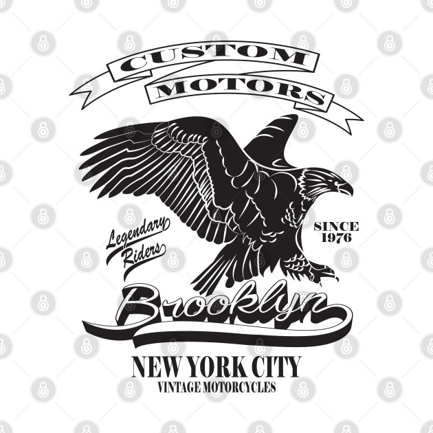 Discover Custom motors. Legendary riders. - Custom Motors Legendary Riders - T-Shirt