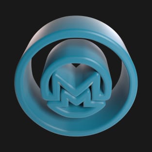 3D Monero - Plastic T-Shirt