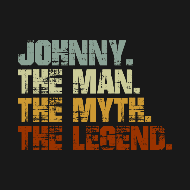 Johnny The Man The Myth The Legend by designbym