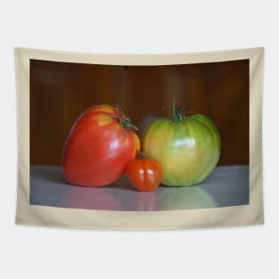 Fruit Vegetable Tomato Beautiful Family Portrait Tapestry