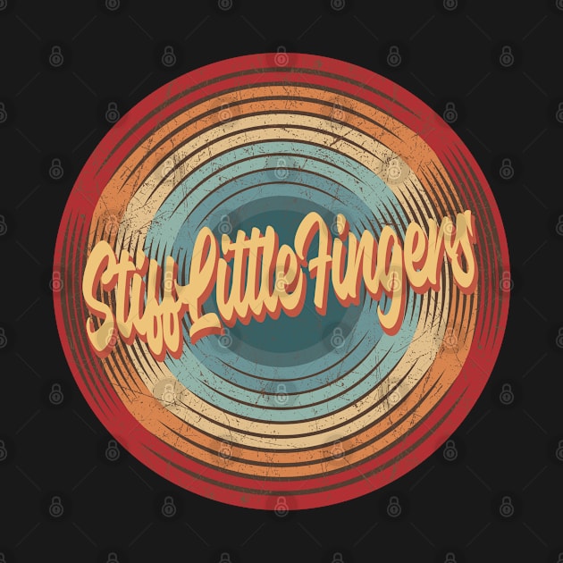 Stiff Little Fingers Vintage Circle by musiconspiracy