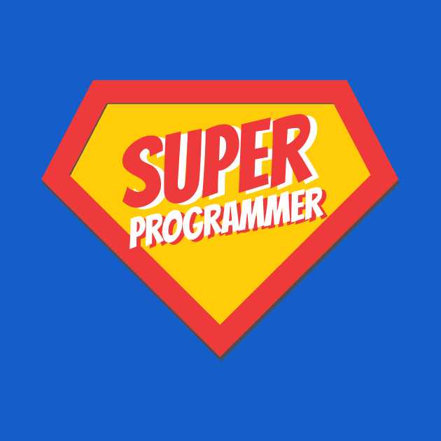 Programmer Gifts | Super Programmer by BetterManufaktur