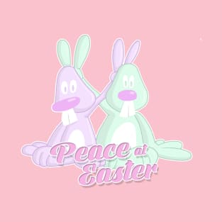 Peace At Easter Rabbits T-Shirt