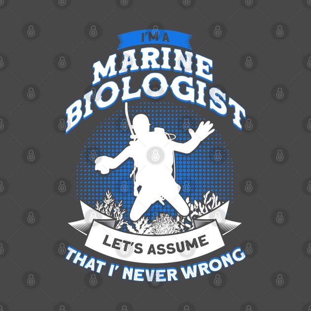 Biology Marine Biologist Ocean Student by Toeffishirts