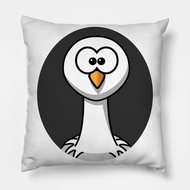 You Go Gull Pillow by befine01