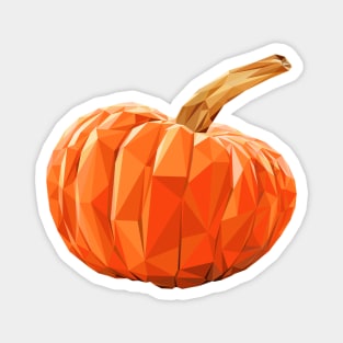 Low poly pumpkin Magnet