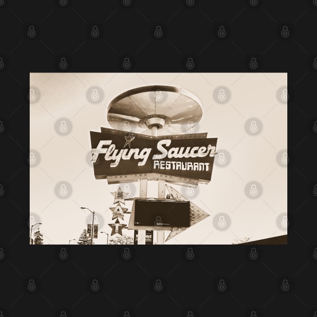 Flying Saucer Restaurant 5 by Robert Alsop