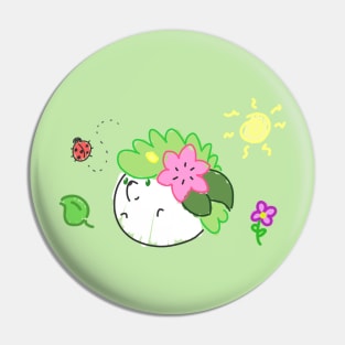 Chubby Hedgehog Pin