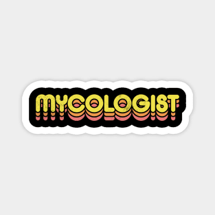 Retro Mycologist Magnet