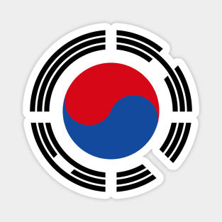 Korean Patriot Flag Series Magnet