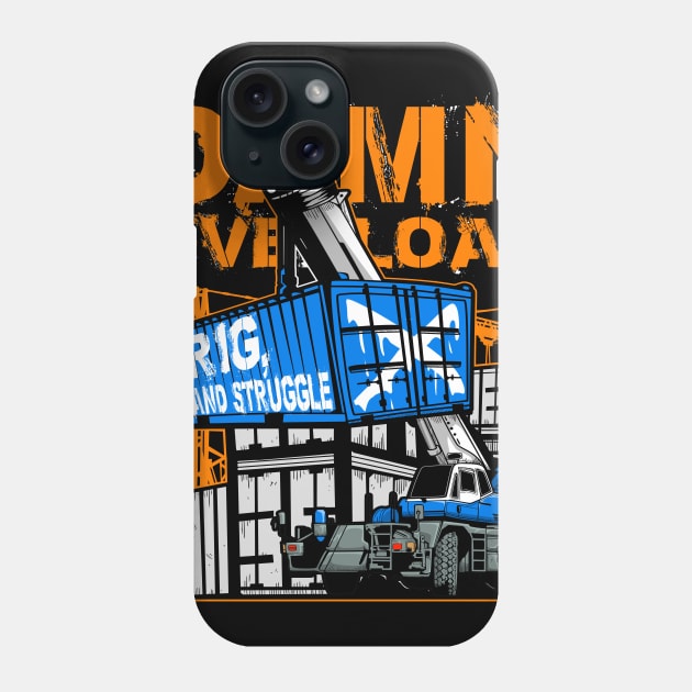 Mobile Crane Rig Phone Case by damnoverload