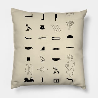 hieroglyphics Pillow