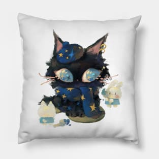 Milky Way Cat Pillow