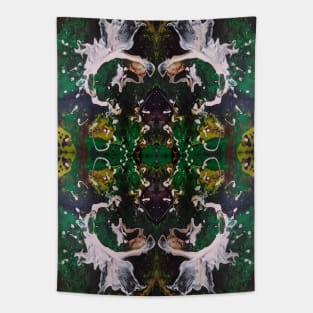 Banshee At The Tree - Kaleidoscope design Tapestry