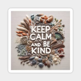 Keep calm and be kind Magnet