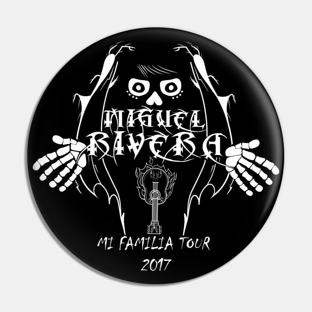 Miguel Mi Familia Metal Tour Coco Pin by Smagnaferous