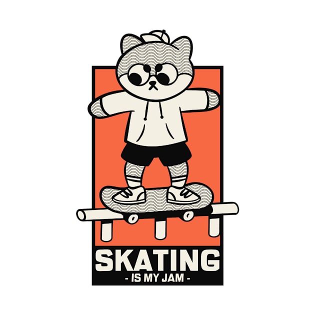 Skating is my jam Skating by E-Skateboardsgermany