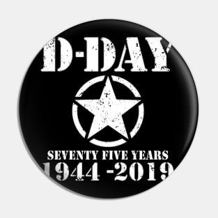 D-Day 75 Year Anniversary Pin