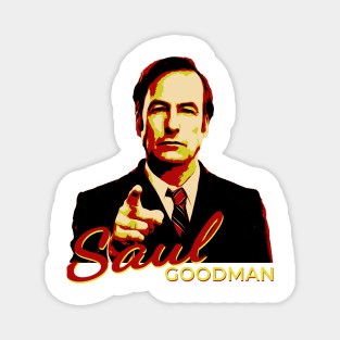 Saul Goodman White Magnet