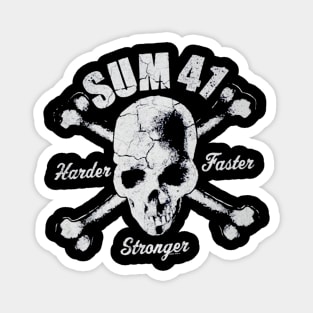 Vintage Sum' 41 Harder Faster Magnet