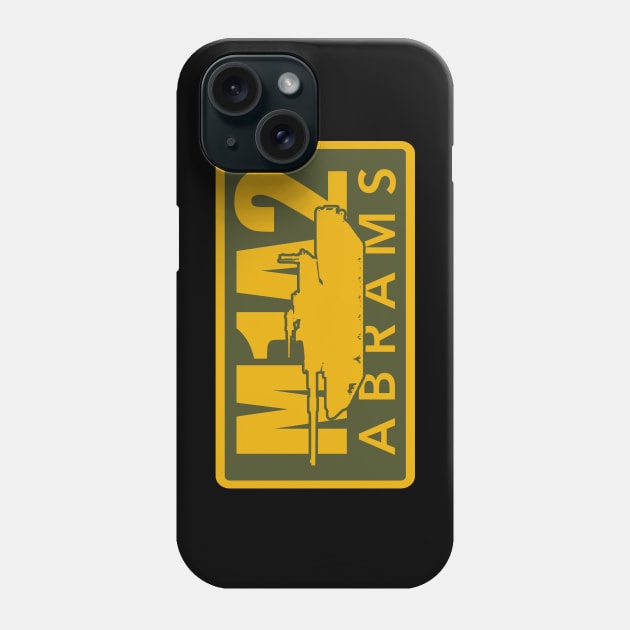 M1A2 Abrams Patch Phone Case by TCP