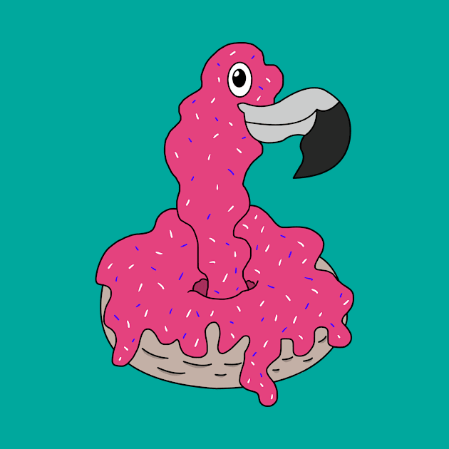 Flamingo Donut by mm92