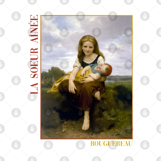 The Elder Sister by Bouguereau by academic-art