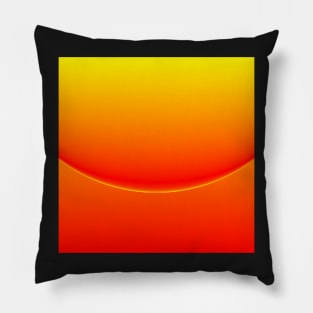 Yellow and Orange Gradient Pillow