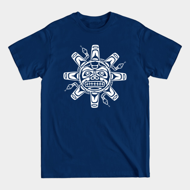 Haida Art Native American Sun - Sun - T-Shirt