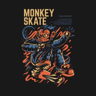 monkey skate T-Shirt