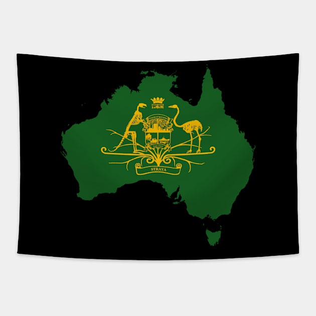 Australia Tapestry by Volundz