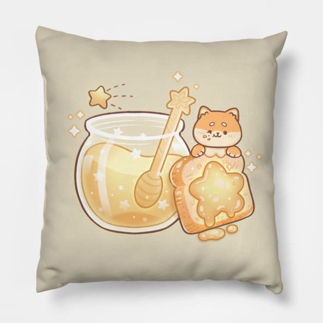 Shiba Star Magic Jelly Pillow by Kukoo.Kat