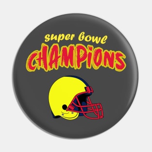 super bowl champions Pin