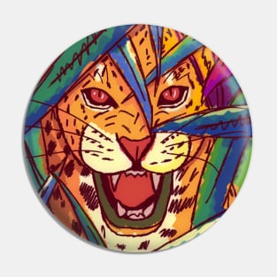 The jungle cat Pin