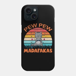 Pew Pew Cat Gaming Cat Phone Case